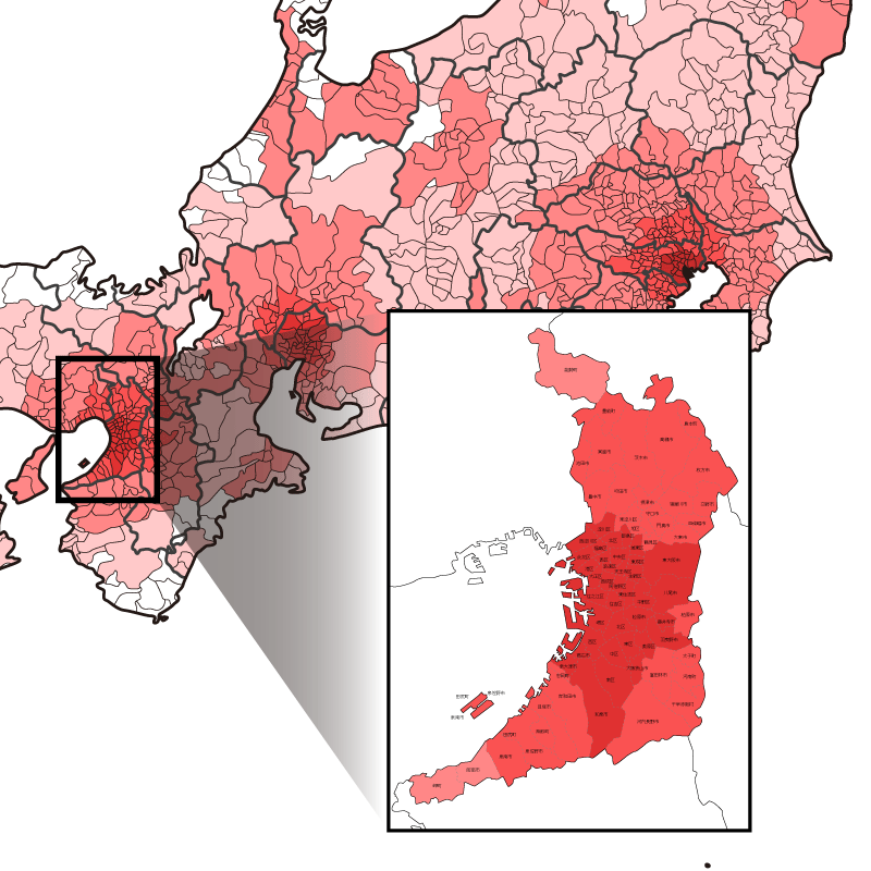 広域と狭域の併用