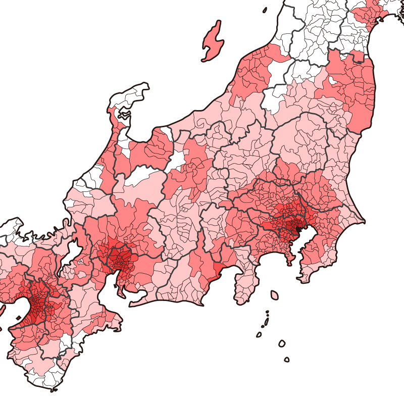 広域の可視化