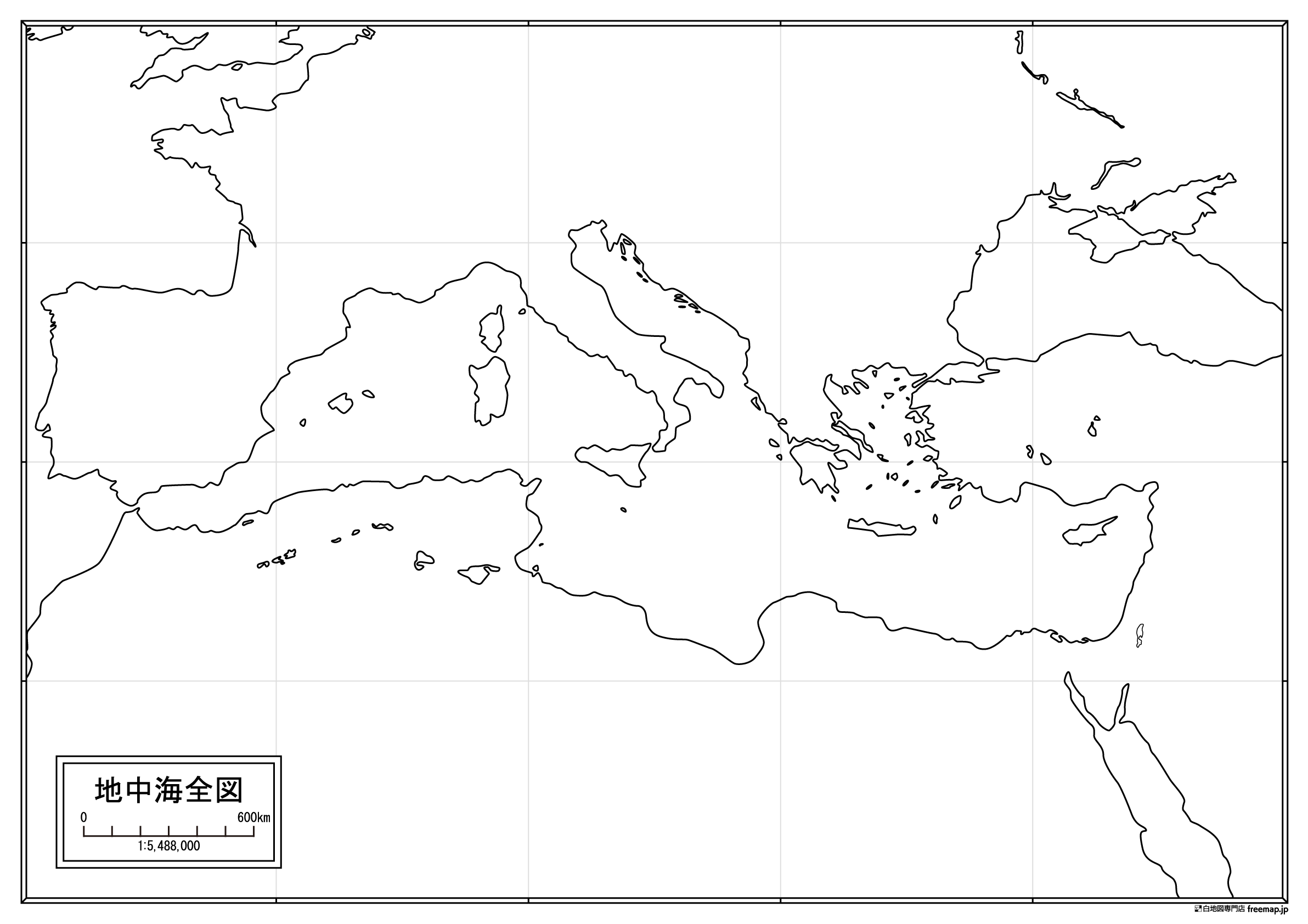地中海全図のサムネイル