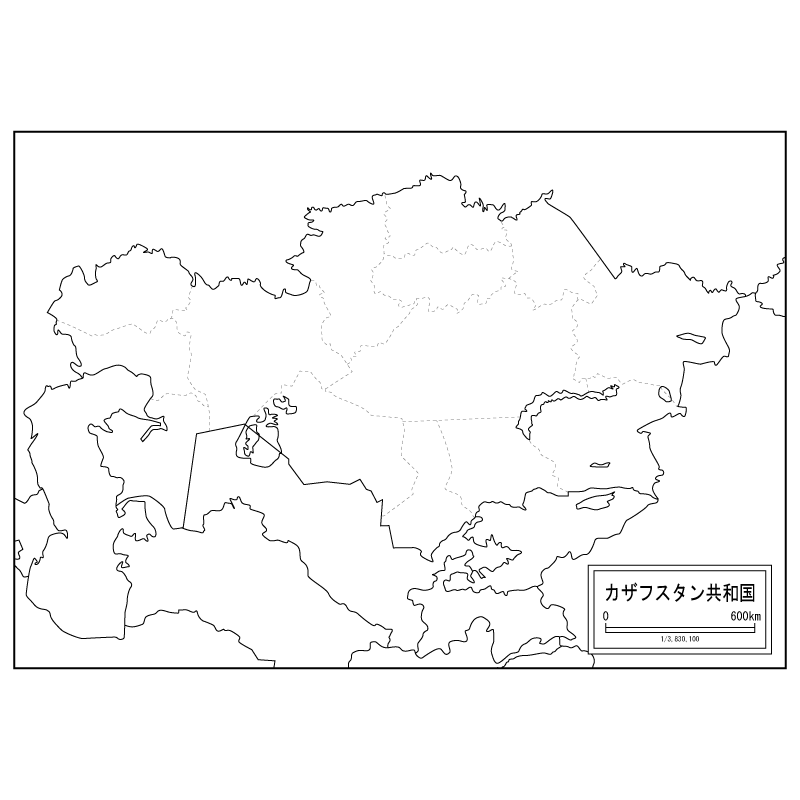 アジアに関する地図 白地図専門店