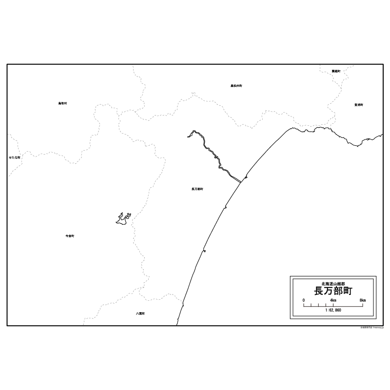 長万部町