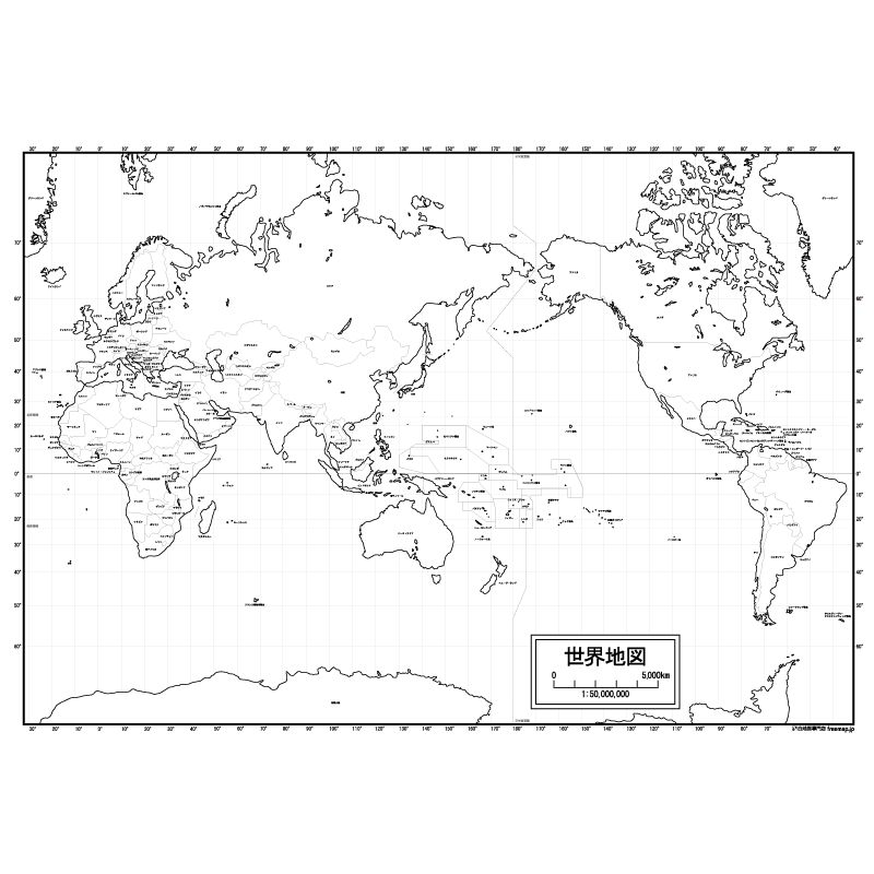 地球上にある6つの大陸と3つの海洋について 勉強ログ